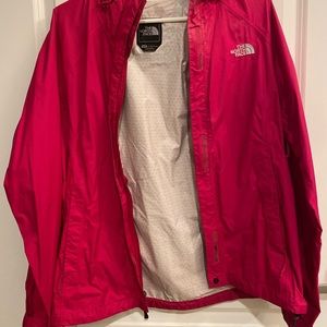 The North Face Rain Jacket (Pink)